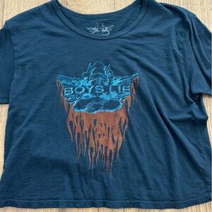 “boys lie” cropped top